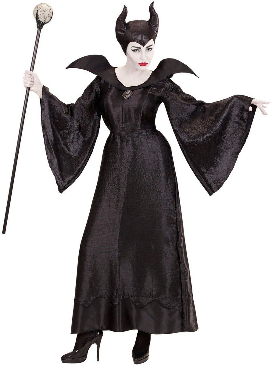 Heks & Spider Lady & Voodoo & Duistere Religie Kostuum | Maleficent Dragula | Vrouw | Large | Carnaval kostuum | Verkleedkleding